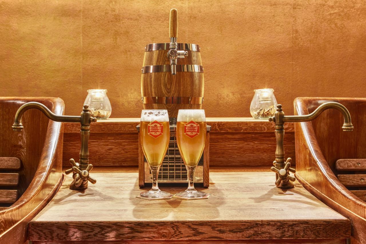 Kyjovsky Pivovar - Hotel, Restaurace, Pivni Lazne Kültér fotó