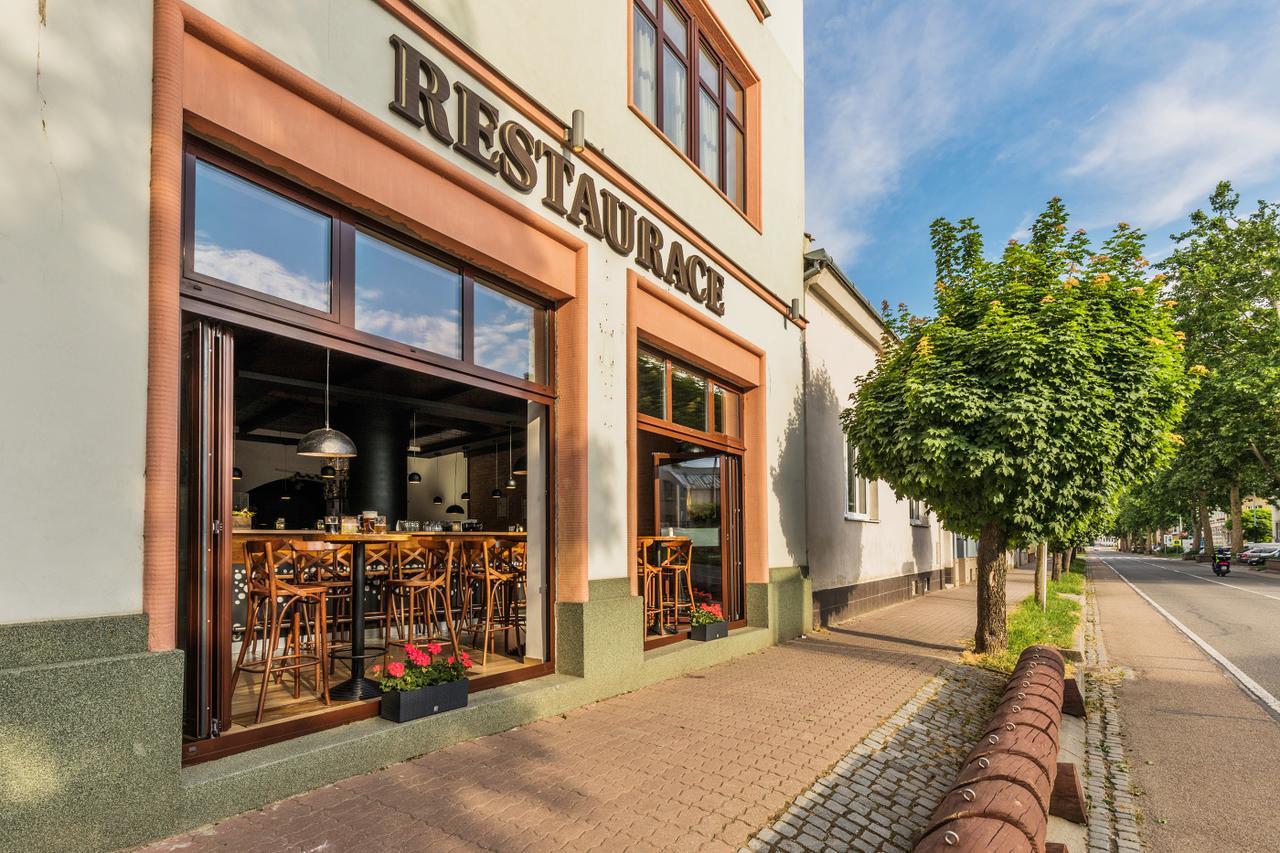 Kyjovsky Pivovar - Hotel, Restaurace, Pivni Lazne Kültér fotó
